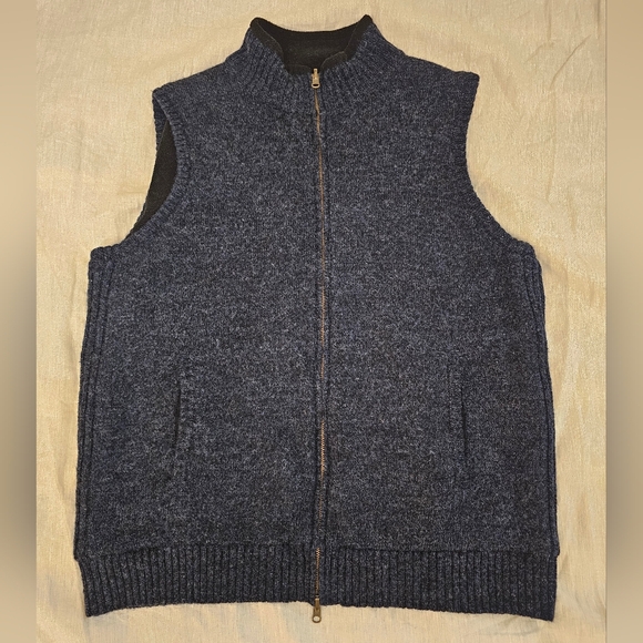 Pendleton Other - Pendleton Double Zip Reversible Shetland Wool And Fleece Vest Men's XL
